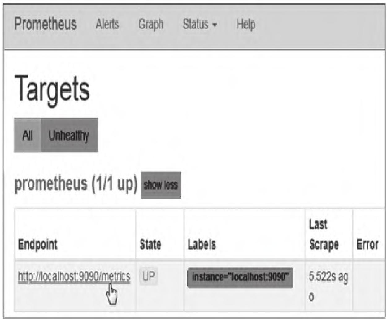 图6：Targets页面信息