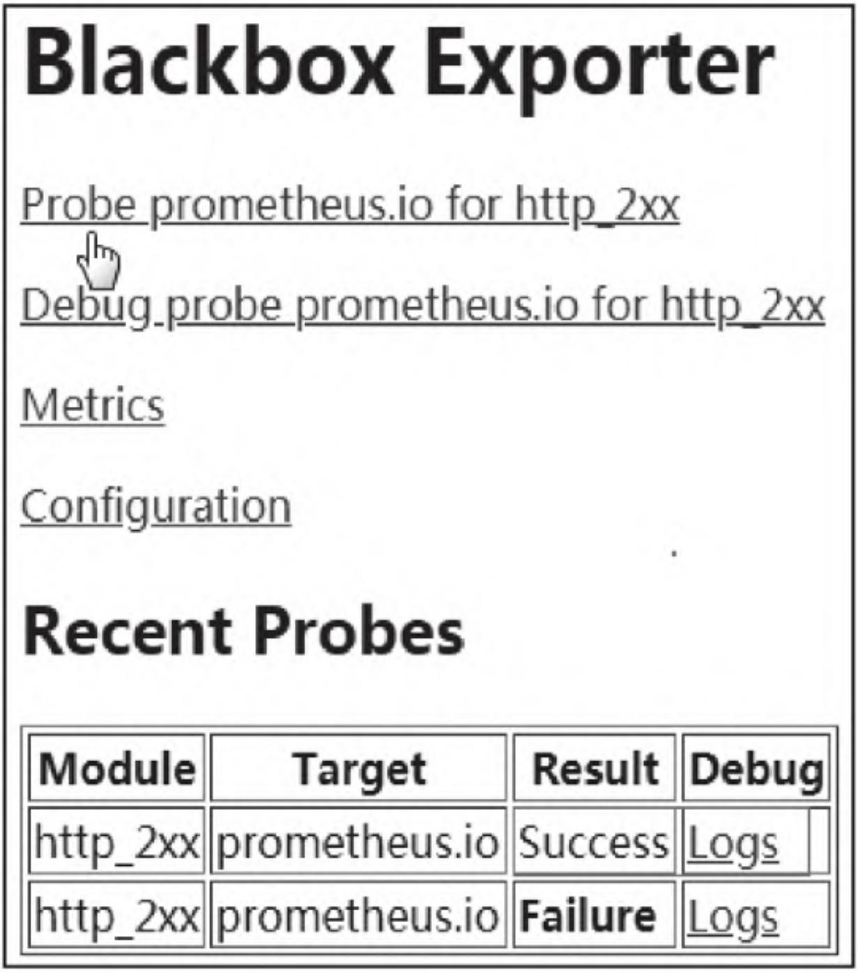图5：HTTP探测成功记录