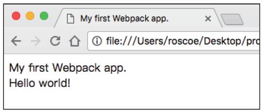 图2：index.html输出结果